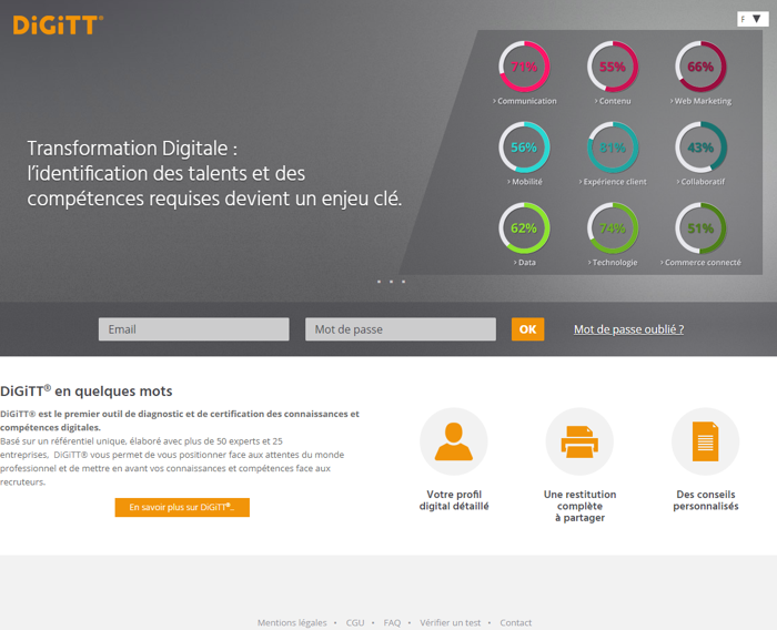 Espace personnel DiGiTT